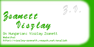 zsanett viszlay business card